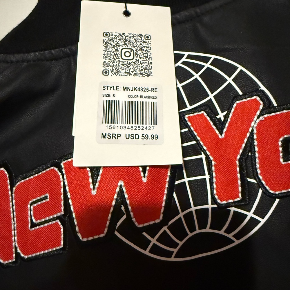 Red and Black Riot Empire Racing Jacket - Picture 4 of 5